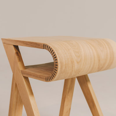 Canti stool detail view